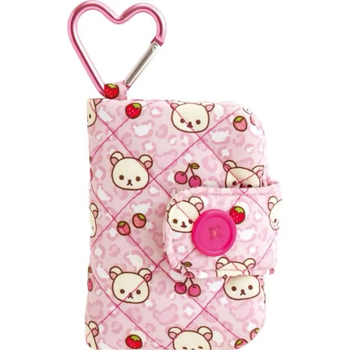 新品/正規品 コリラックマいっぱいシリーズ さくらんぼ レオパード コインケース