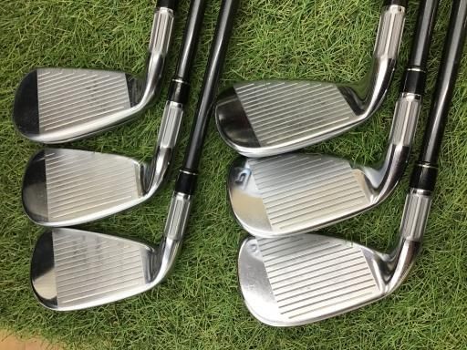 【中古】 テーラーメイド M2 6S アイアンセット IR TM7-216 (フレックスR) メンズ 男性用 右利き 右用 Cランク ゴルフクラブ