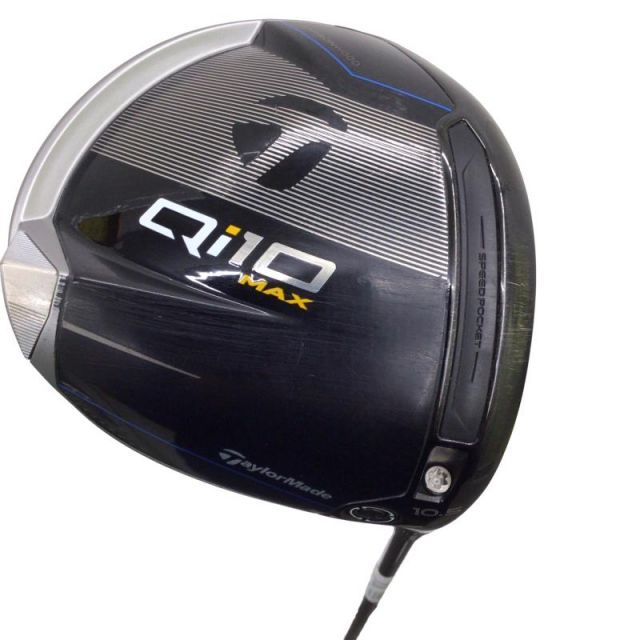 【中古】 テーラーメイド Qi10 MAX 10.5° ドライバー DR Diamana BLUE TM50(Qi10 DR) (フレックスR) メンズ 男性用 右利き 右用 Cランク ゴルフクラブ