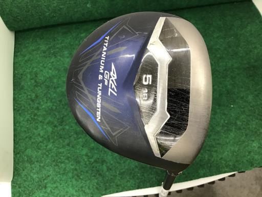 【中古】 つるや AXEL GF 5W フェアウェイウッド FW GF VANQUISH(フェアウェイ) (フレックスS) メンズ 男性用 右利き 右用 Cランク ゴルフクラブ