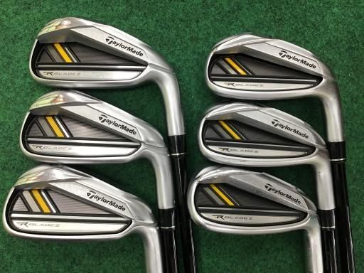 【中古】 テーラーメイド ROCKET BLADEZ 6S アイアンセット IR TM7-113 (フレックスS) メンズ 男性用 右利き 右用 Cランク ゴルフクラブ