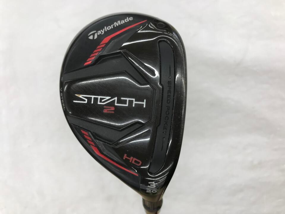 テーラーメイド　STEALTH2 HD　20度　TENSEI RED TM60　Rフレックス　ユーティリティ　中古　ゴルフドゥ！荒川沖店【最短即日発送】