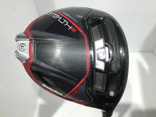 【中古】 テーラーメイド STEALTH2 PLUS 9° ドライバー DR 純正特注シャフト (フレックスS) メンズ 男性用 右利き 右用 Cランク ゴルフクラブ