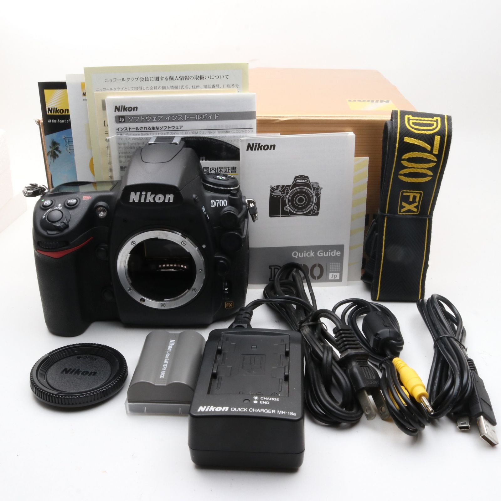 【シャッター回数:16000回】Nikon D700 ボディ 一眼レフカメラ 〔Nikon F マウント〕