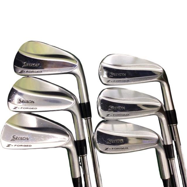 【中古】 ダンロップ SRIXON Z-FORGED 6S アイアンセット IR NS PRO MODUS3 TOUR120 (フレックスS) メンズ 男性用 右利き 右用 Cランク ゴルフクラブ