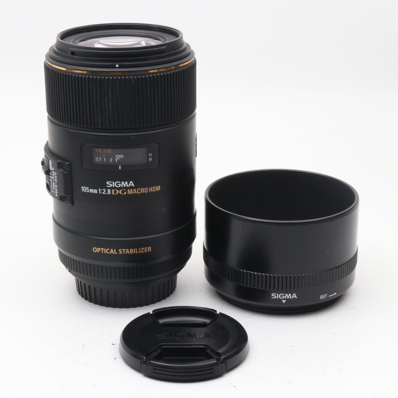 SIGMA MACRO 105mm F2.8 EX DG OS HSM フルサイズ対応 〔キヤノン EF マウント用 〕