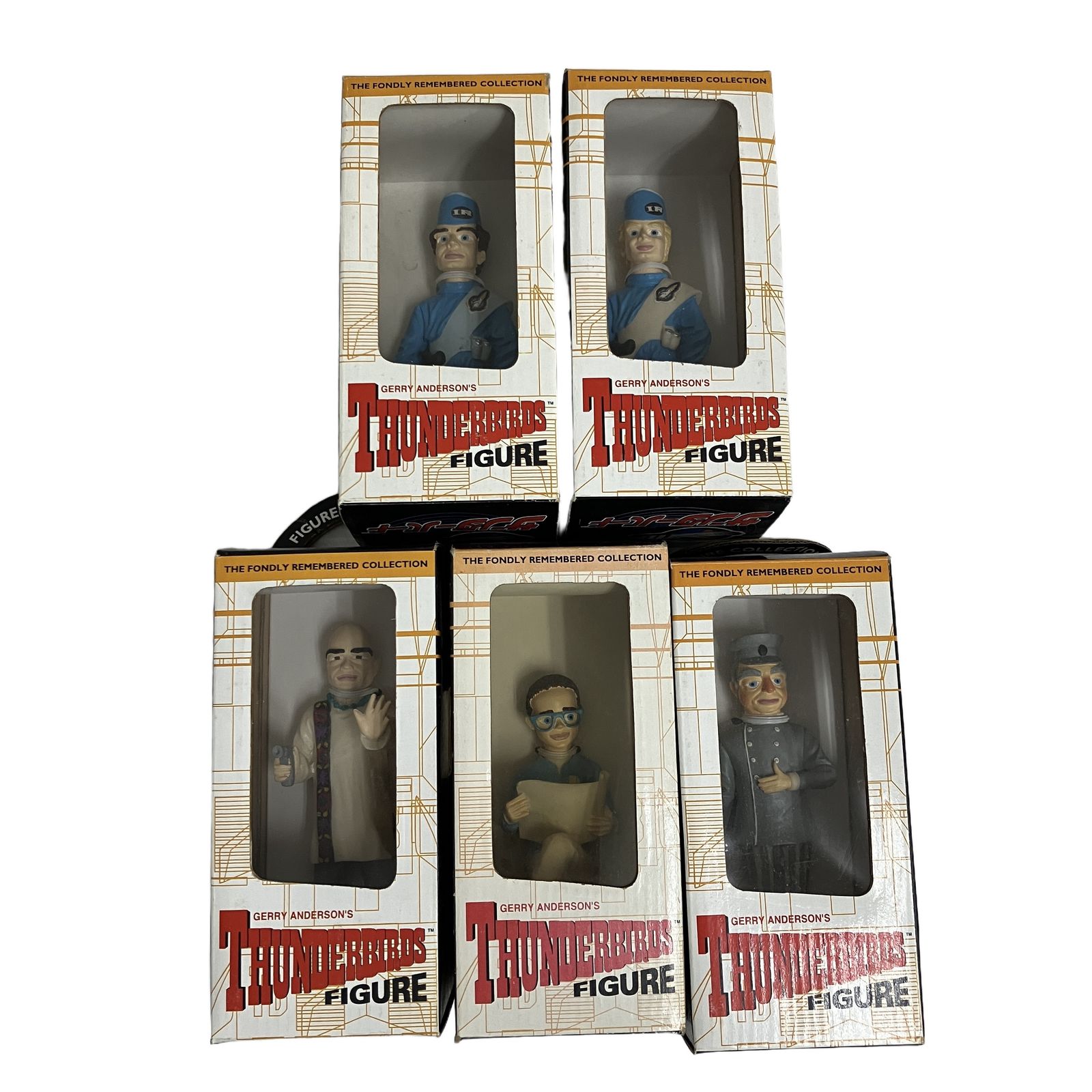 【激レア】サンダーバードフィギュア5体セット セール，送料無料 THUNDERBIRDS FIGURE サンダーバード フィギュア 5体
