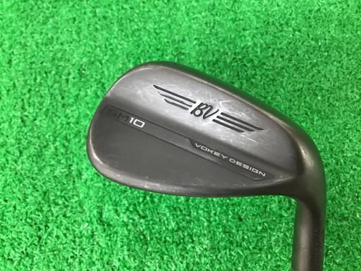 【中古】 タイトリスト VOKEY SPIN MILLED SM10 ジェットブラック 56°/14°F ウェッジ WG Dynamic Gold (フレックスS) メンズ 男性用 右利き 右用 Cランク ゴルフクラブ