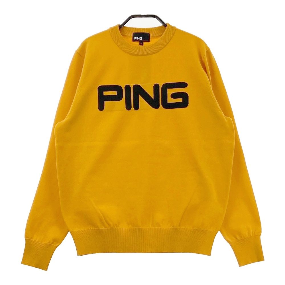 サイズ：M PING ピン 2025年 622-5270902 ニット セーター イエロー系 [240101685936] ゴルフウェア レディース ストスト
