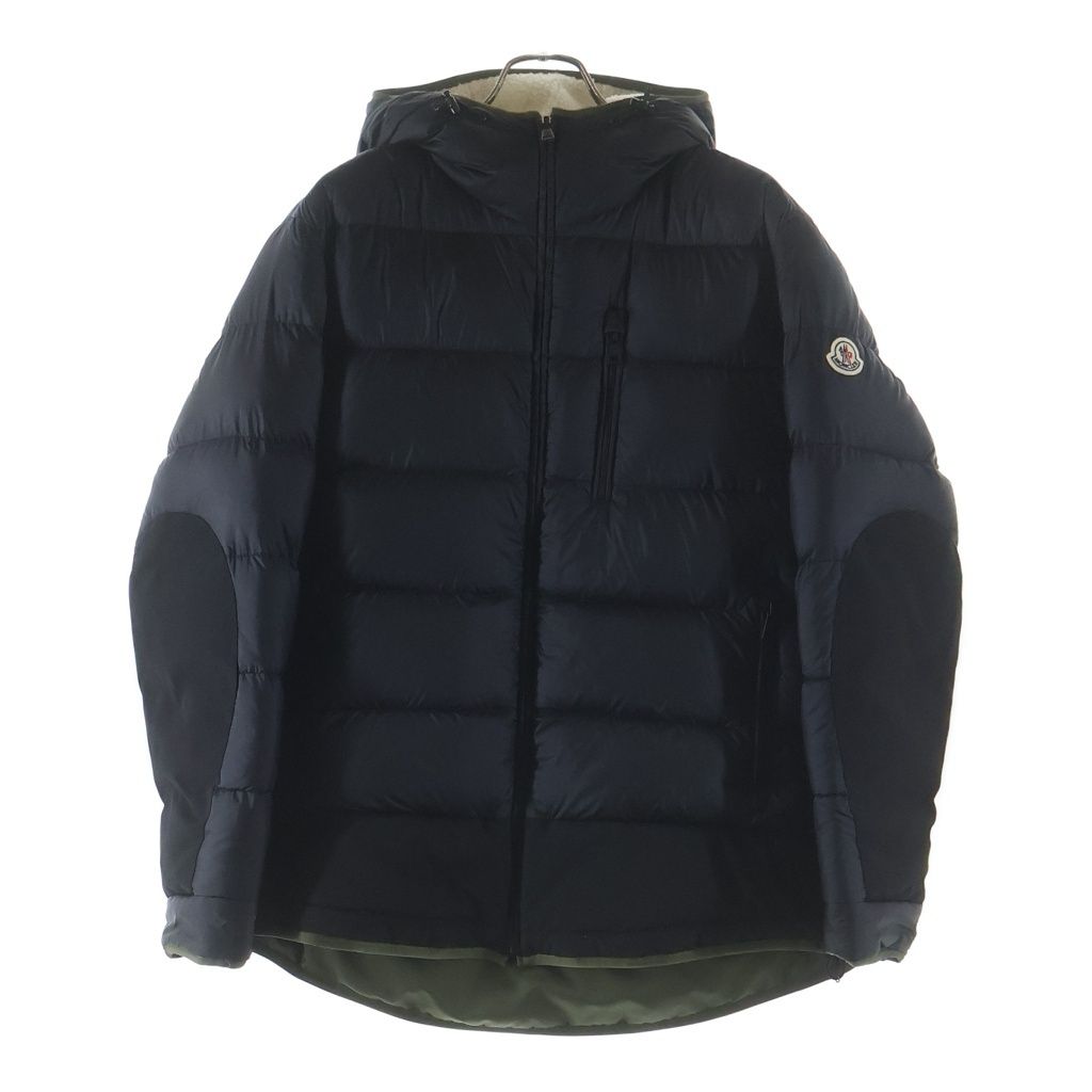 MONCLER (モンクレール) GOUSTAN JACKET リバーシブル ボア ダウンジャケット ネイビー G20911A00048 809BY