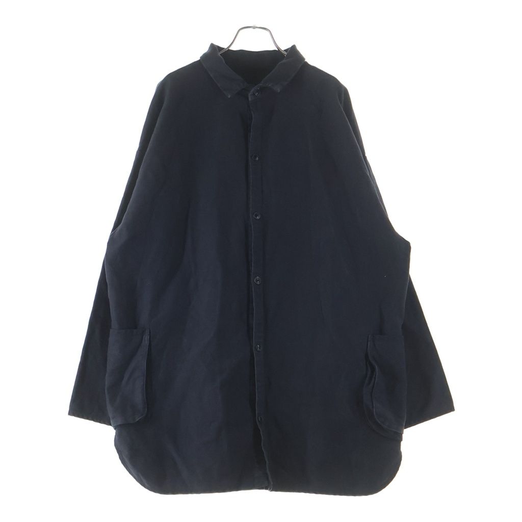 Porter Classic (ポータークラシック) モールスキン 2ポケット シャツジャケット グレー