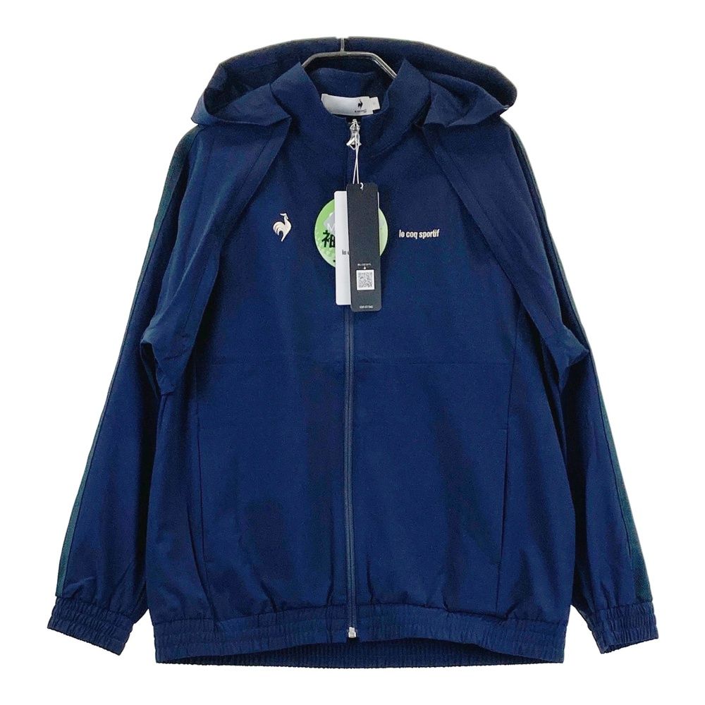 サイズ：M LE COQ GOLF ルコックゴルフ 2025年 LG5FWB00L 2WAY ジャケット ネイビー系 [240101685981] ゴルフウェア レディース ストスト