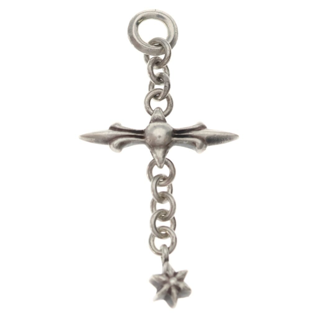 CHROME HEARTS (クロムハーツ) ROLY CROSS ローリークロス チャーム ペンダントトップ シルバー