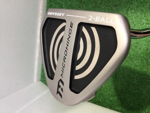 オデッセイ MICROHINGE V-LINE 2-BALL 34インチ パター PT スチール 