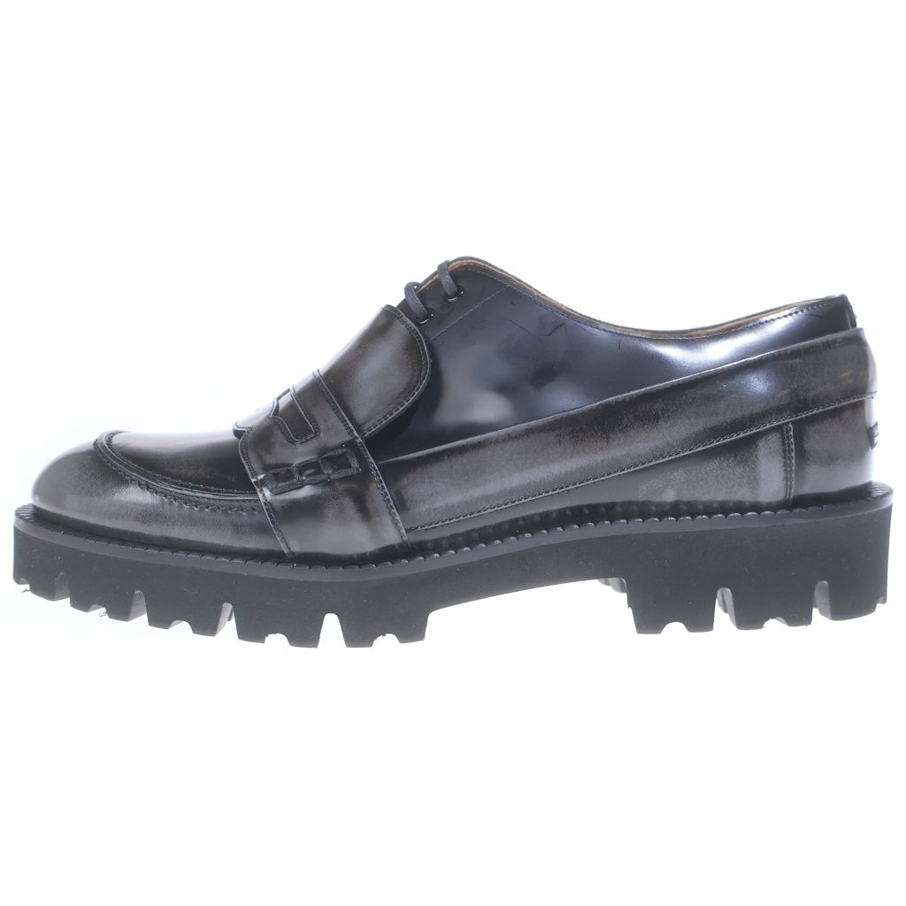 Maison Martin Margiela (メゾンマルタンマルジェラ) 20AW Spliced S57WR0108 再構築ローファーレザーシューズ ブラック