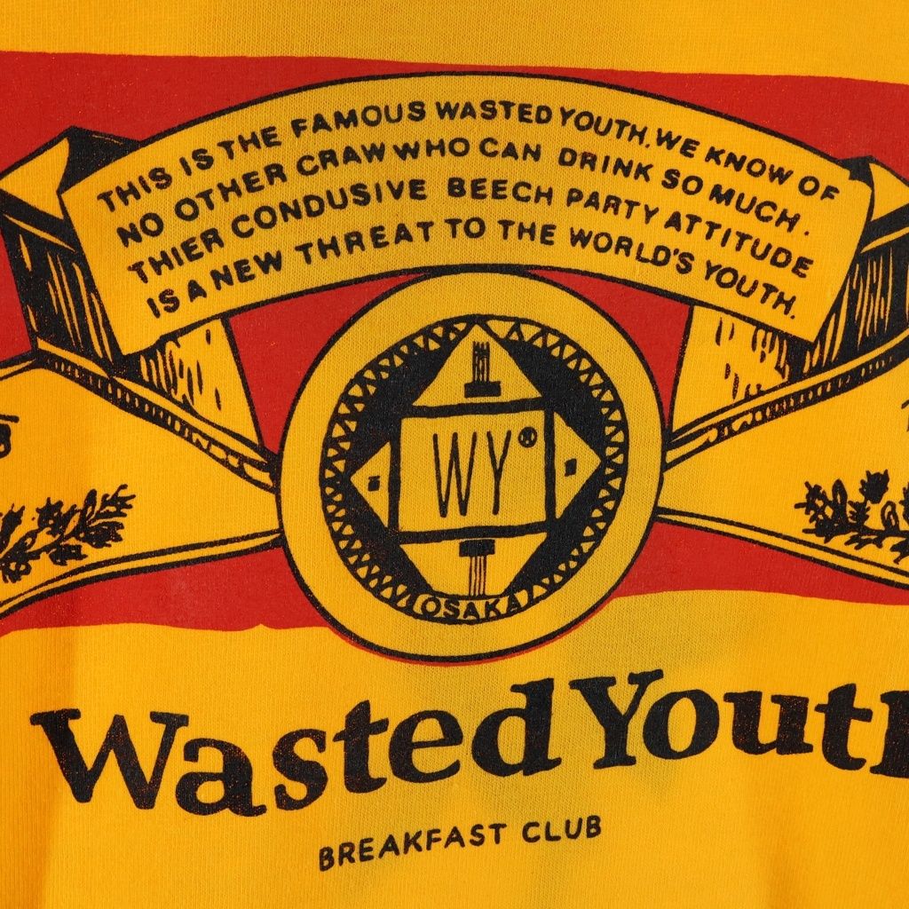 WASTED YOUTH (ウェイステッドユース) ×BREAKFAST CLUB LS Tee