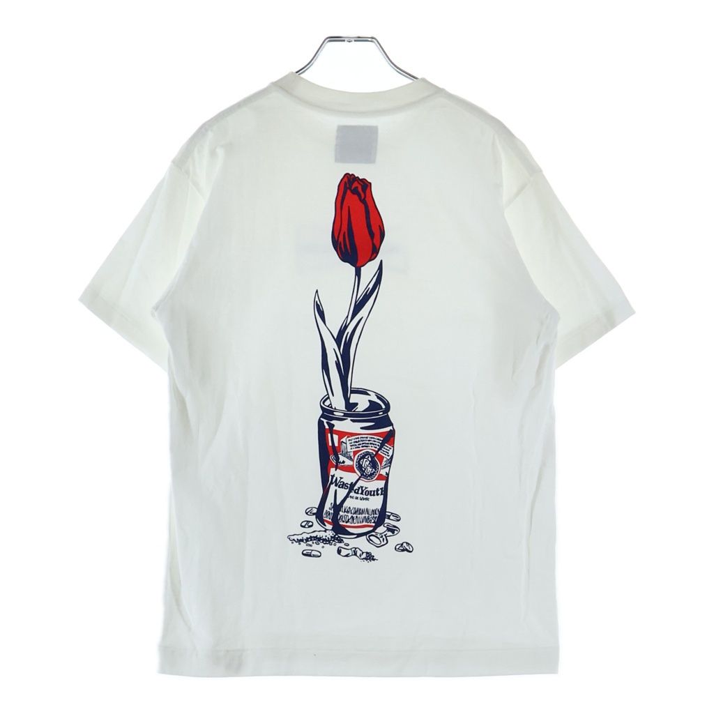 WASTED YOUTH (ウェイステッドユース) Flower Can Tee フラワー ロゴ