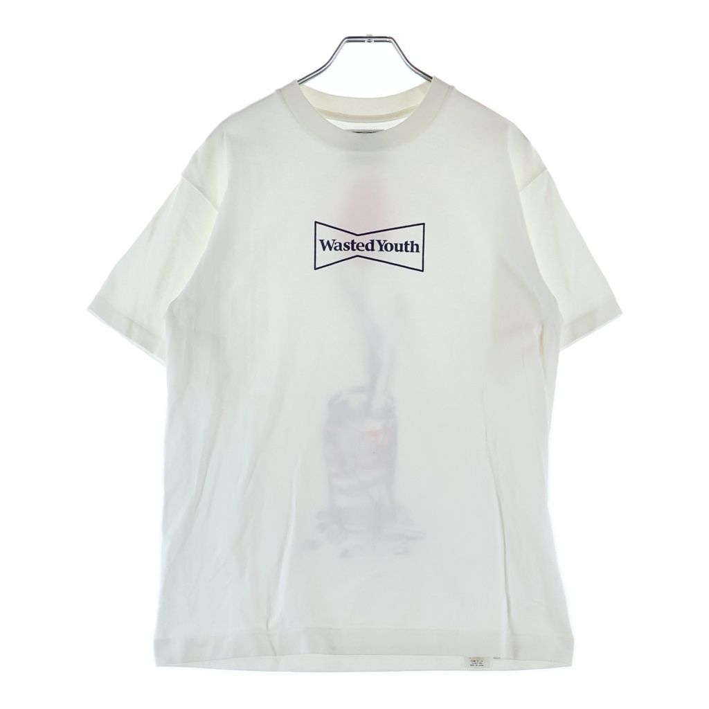 WASTED YOUTH (ウェイステッドユース) Flower Can Tee フラワー ロゴ