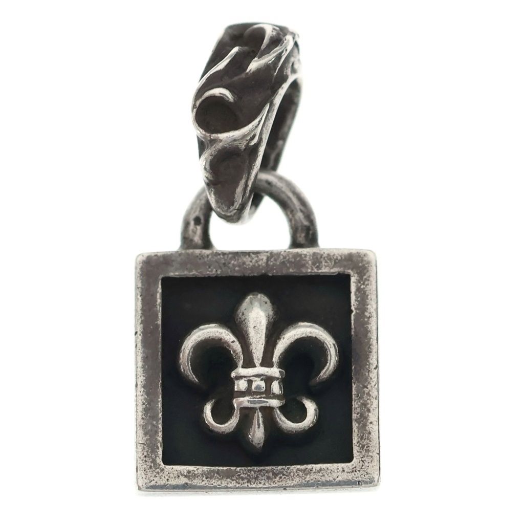 CHROME HEARTS (クロムハーツ) FRAMED BS FLUER フレームドBSフレア チャーム ペンダントトップ シルバー BCA270