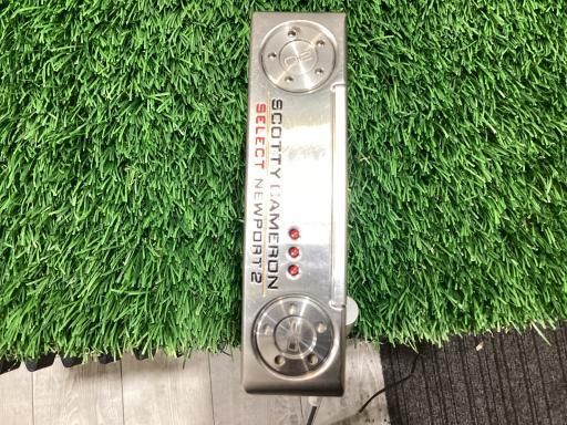 【中古】 タイトリスト SCOTTY CAMERON select NEWPORT(2018) 33インチ パター PT スチール (フレックスその他) メンズ 男性用 右利き 右用 Cランク ゴルフクラブ