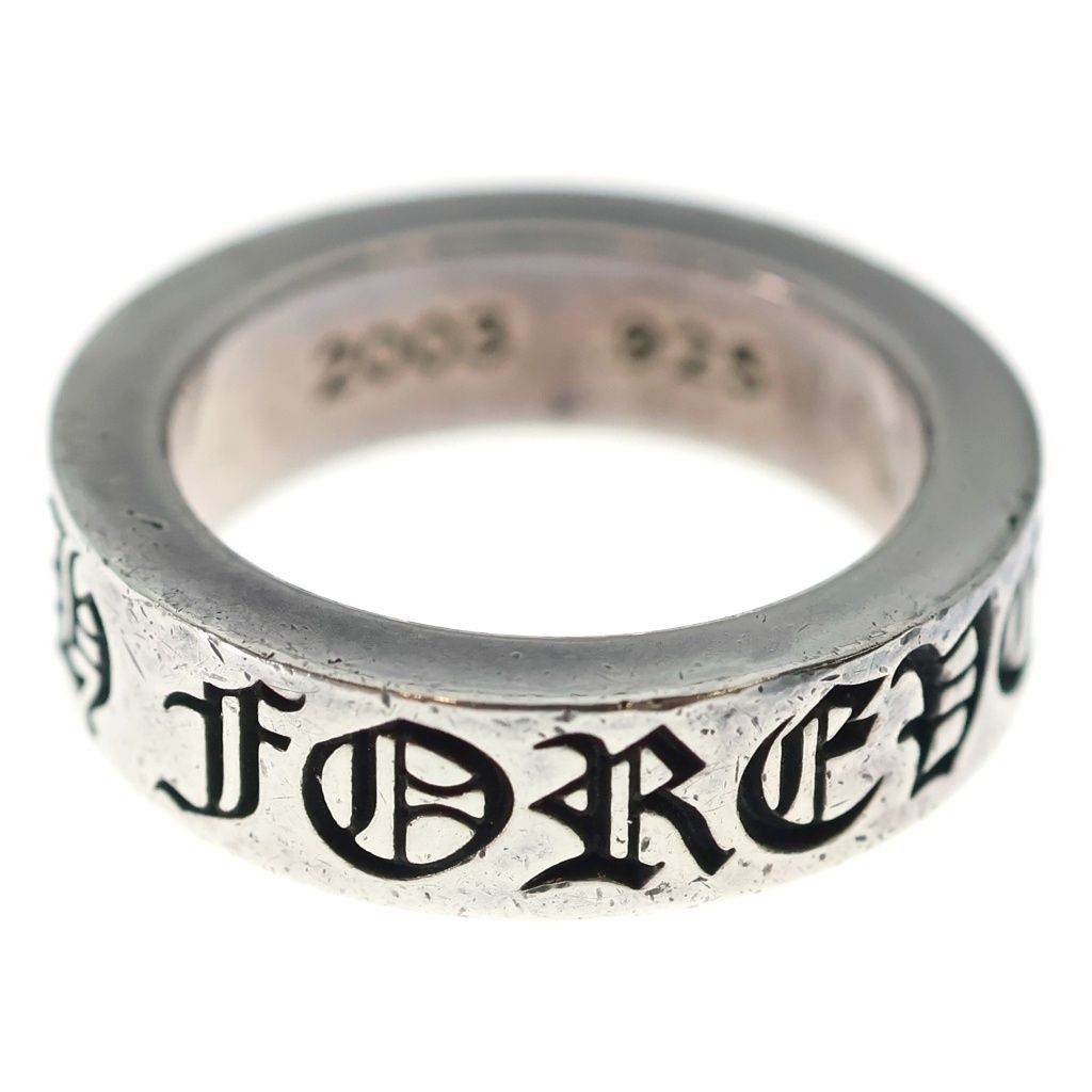 CHROME HEARTS (クロムハーツ) 6mm SPACER FOREVER 6mmスペーサーリング フォーエバーシルバーBCA337