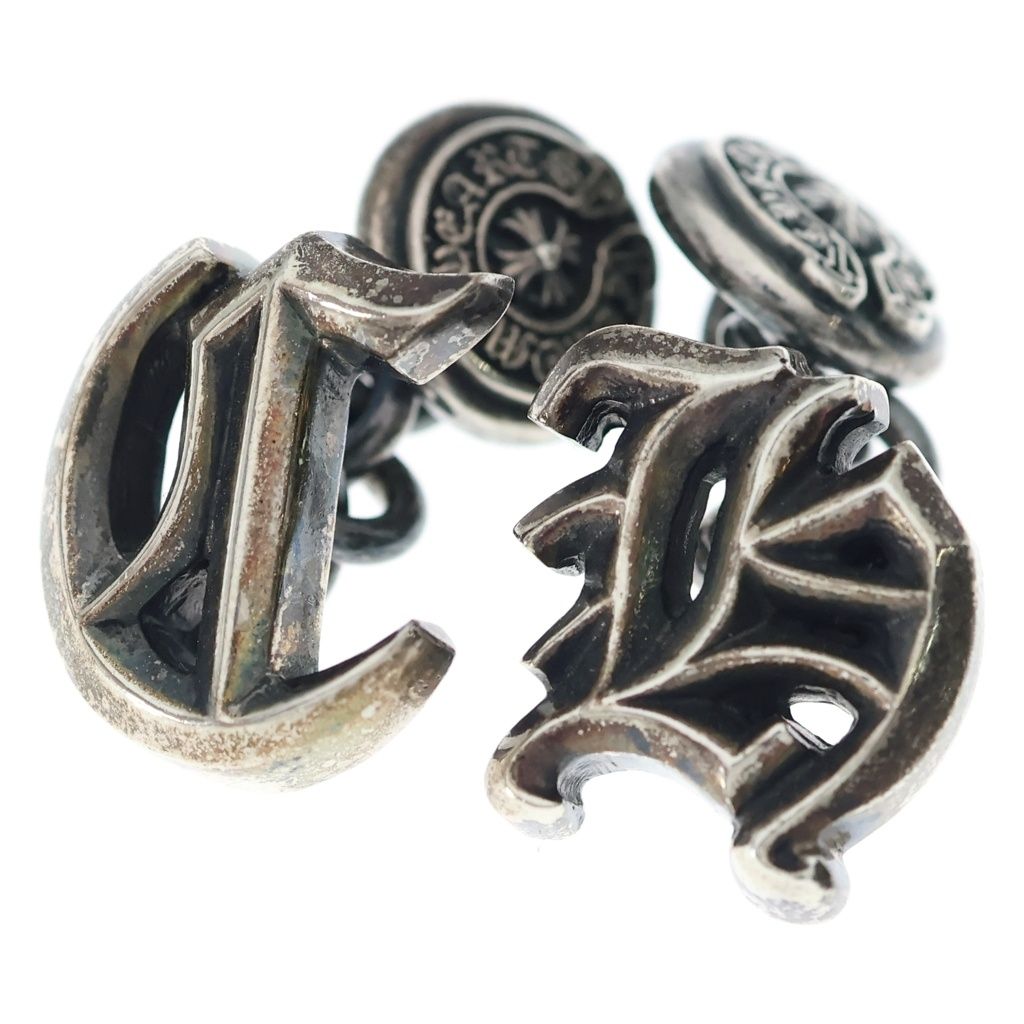 CHROME HEARTS (クロムハーツ) CUFFS イニシャル カフス シルバー