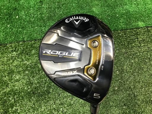 【中古】 キャロウェイ ROGUE ST MAX 5W フェアウェイウッド FW VENTUS 5 for CW(ROGUE ST FW) (フレックスR) メンズ 男性用 右利き 右用 Cランク ゴルフクラブ