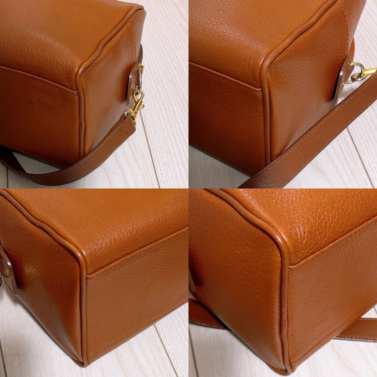 美品) Burberrys(バーバリー)2wayバッグ レザー キャメル - メルカリ