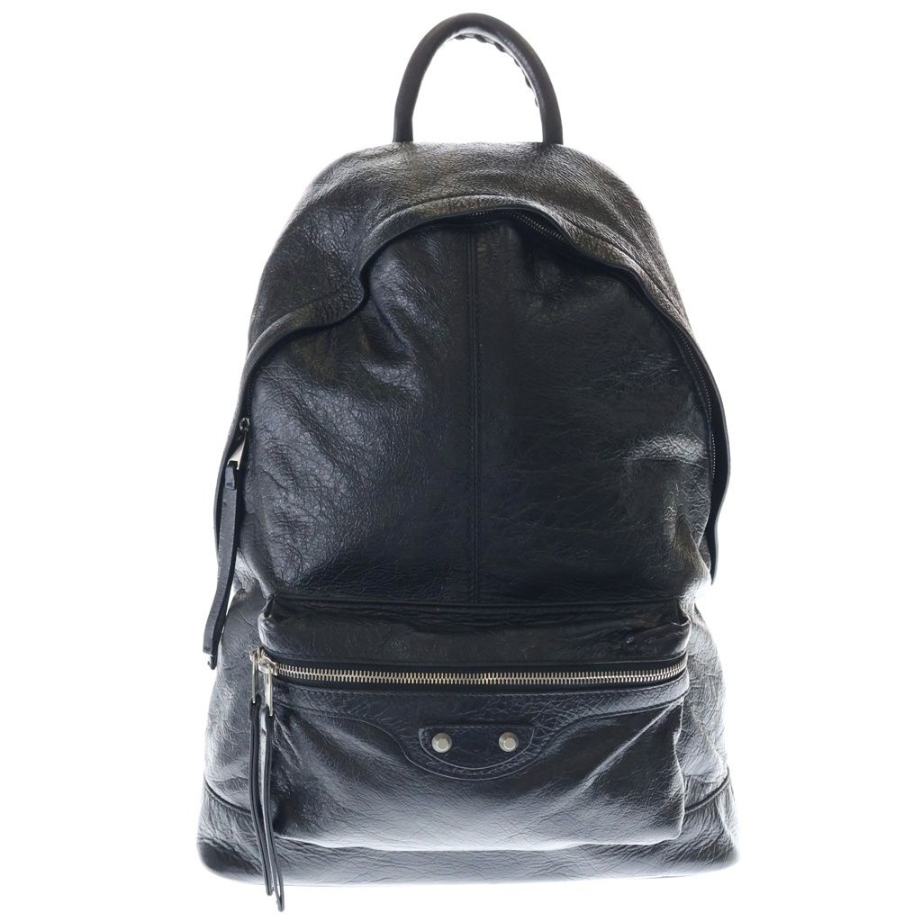 BALENCIAGA (バレンシアガ) Le City 585012 リ シティ レザー バッグパック リュック ブラック