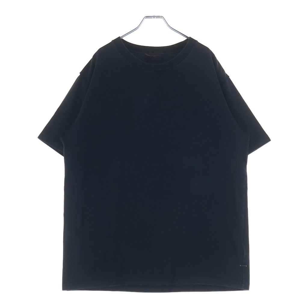 LOUIS VUITTON (ルイヴィトン) インサイドアウトバックロゴ半袖Tシャツ ネイビー #XL RM242Q