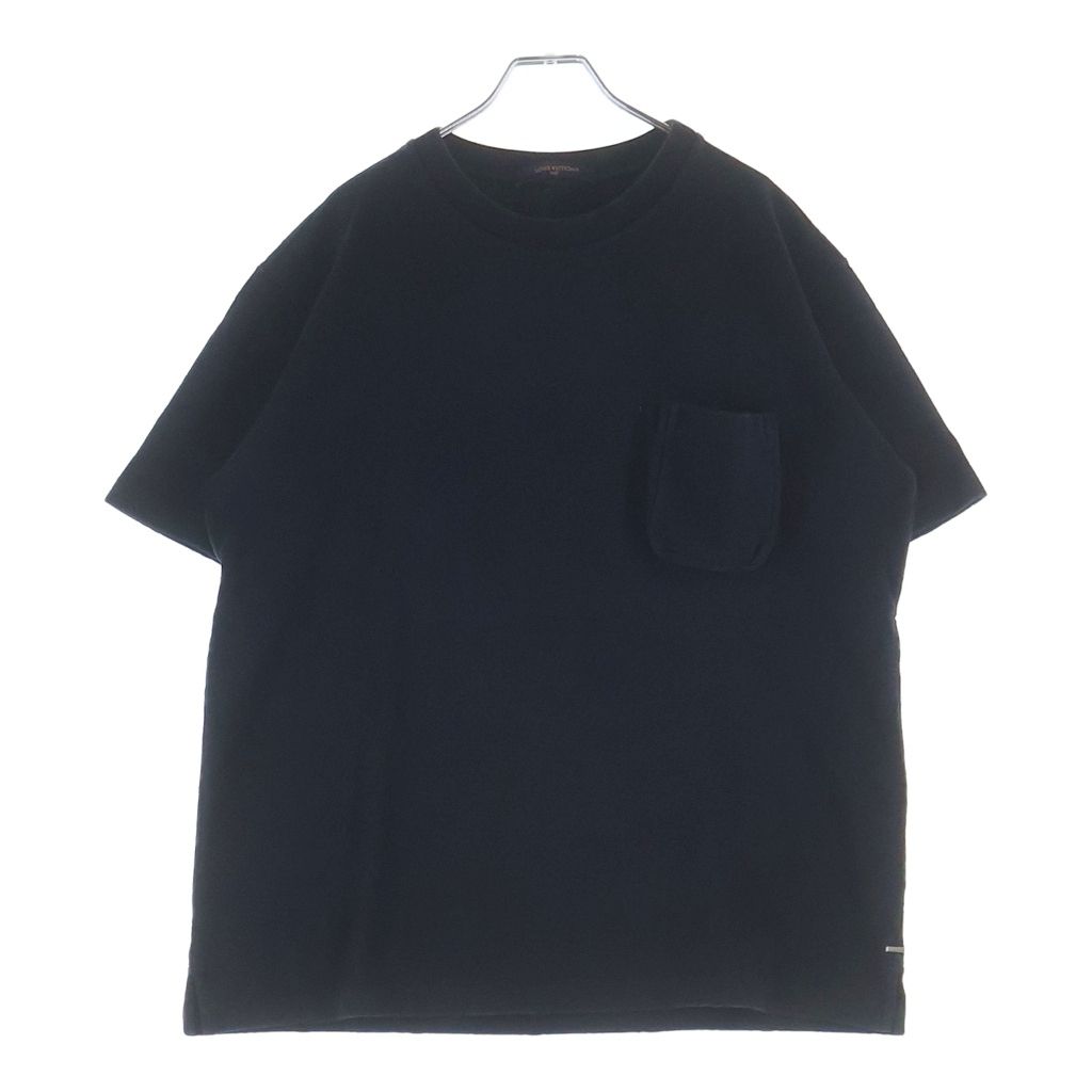 LOUIS VUITTON (ルイヴィトン) 3Dポケットモノグラム半袖Tシャツ ネイビー #XL RM23Q TCL HLY49W