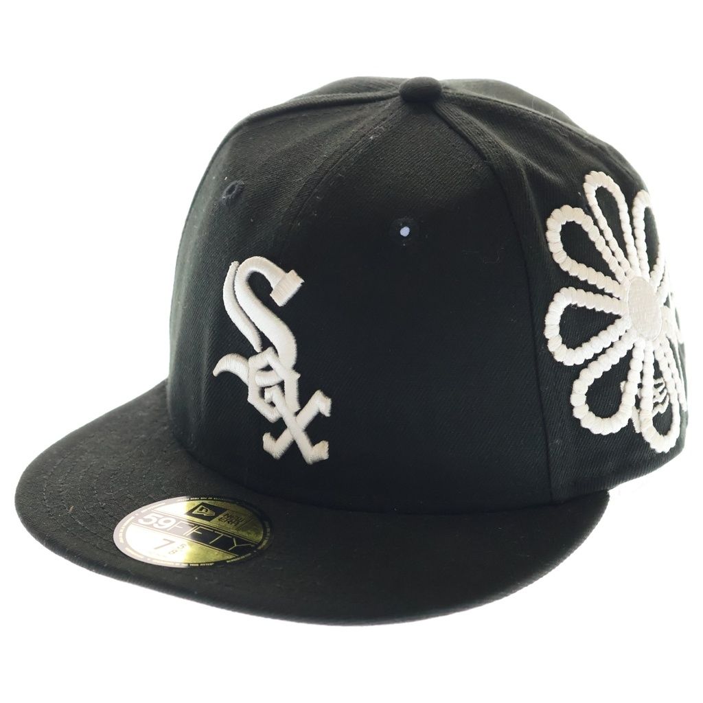 NEW ERA (ニューエラ) ×DIGITAL GROUPI3 CHICAGO WHITE SOX PEARLZ EMBROIDERY HAT デジタルグルーピスリー パールズ エンブロイダリー ベースボールキャップ 帽子 ブラック