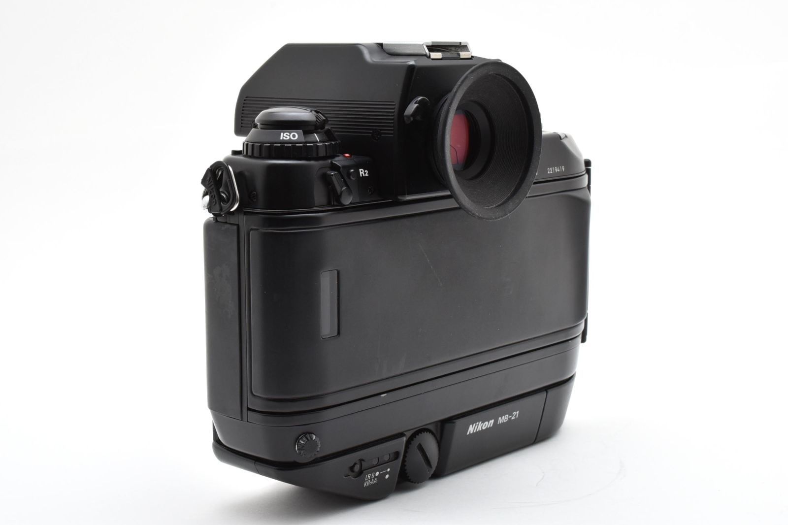 カメラ [動作品]Nikon F 4S フィルムカメラ ボディ MB-21付属