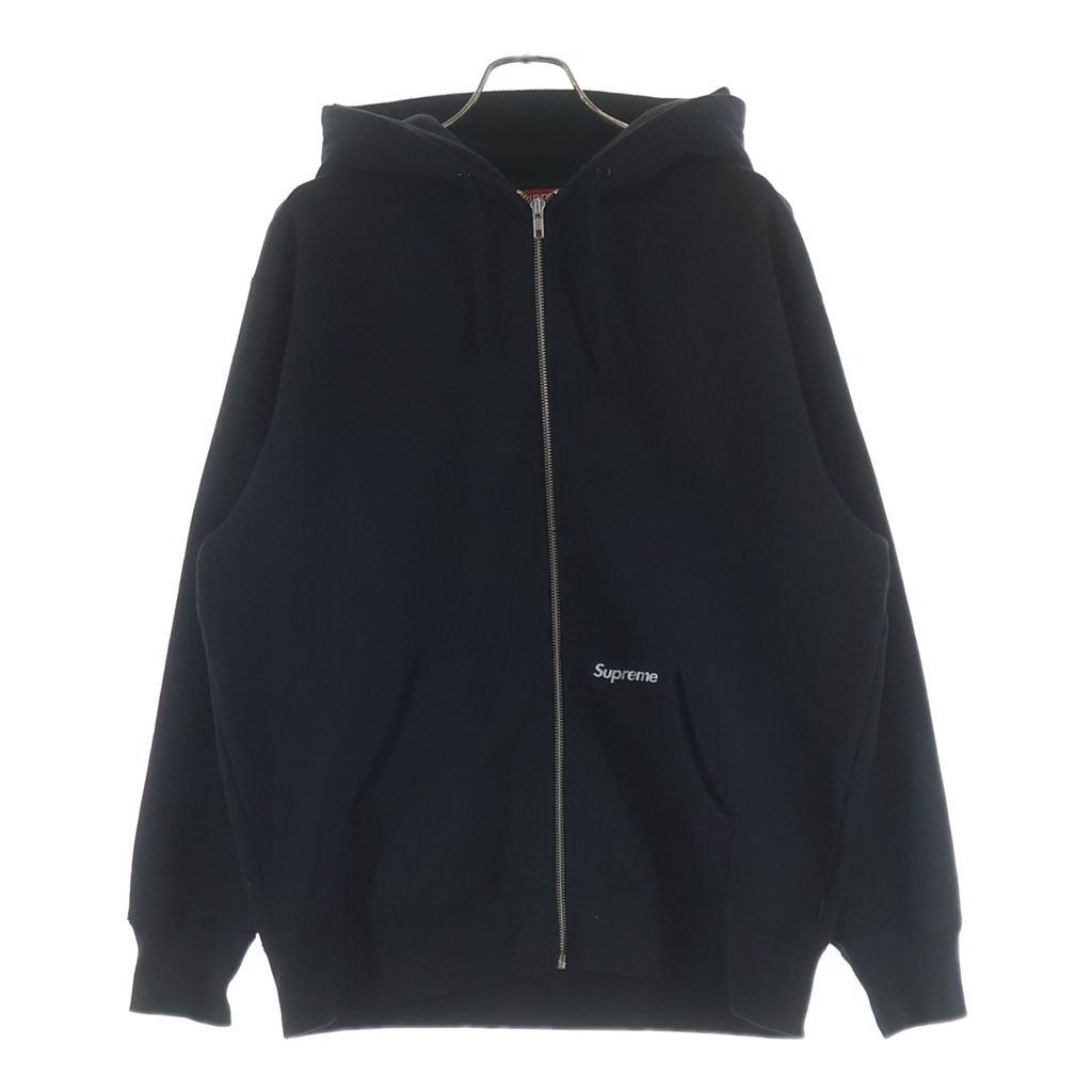 SUPREME (シュプリーム) 22AW Double Hood Facemask Zip Up Hooded ダブル フード フェイスマスク ジップアップ フーディー パーカー ブラック