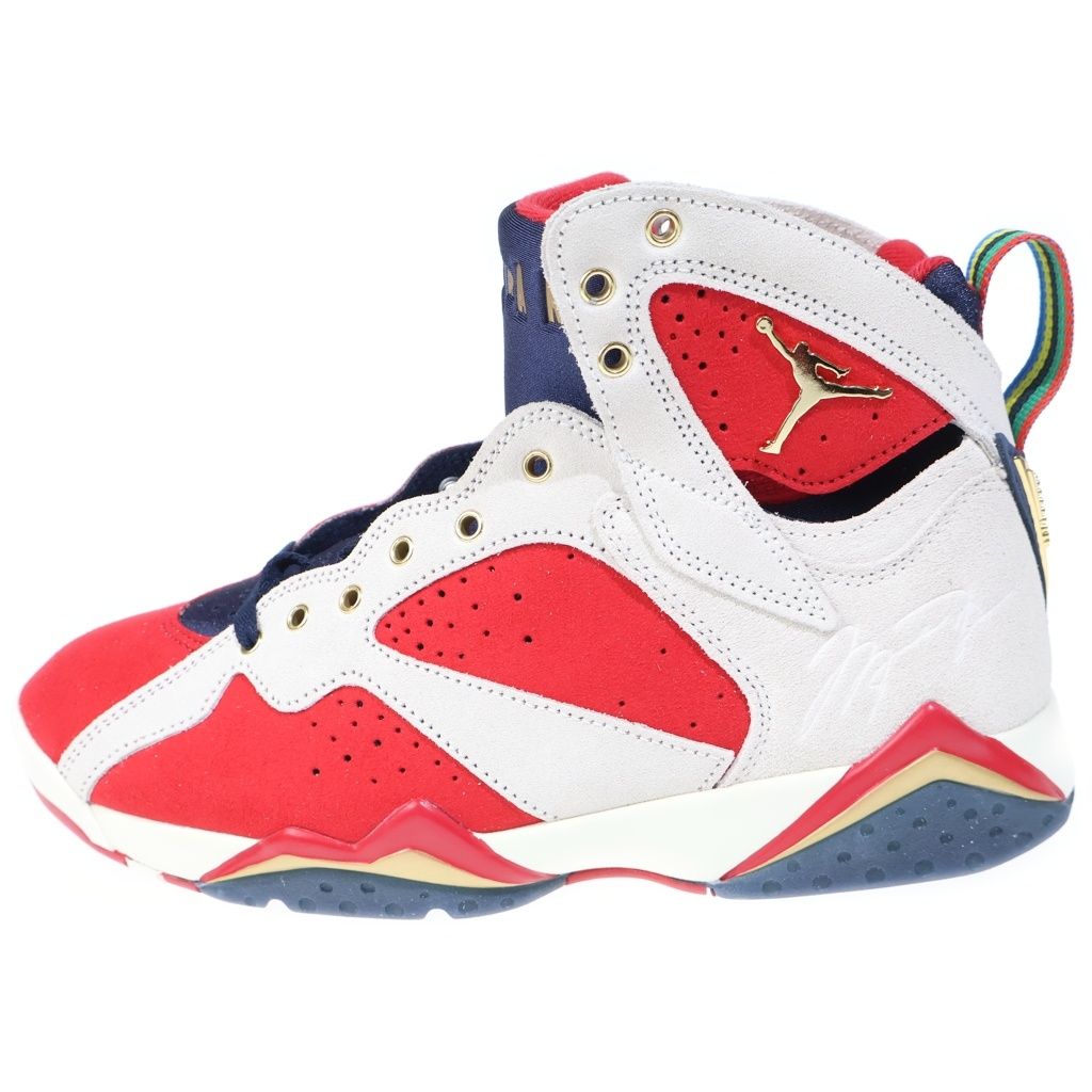 NIKE (ナイキ) ×TROPHY ROOM AIR JORDAN7 RETRO SP トロフィールーム エアジョーダン 7 ハイカットスニーカー ホワイト/レッド US10.5/28.5cm DM1195-474