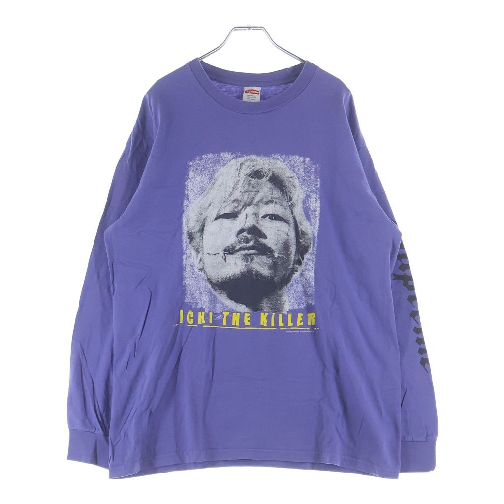 SUPREME (シュプリーム) 20SS Ichi The Killer L-S Tee 殺し屋1 クルーネック長袖Tシャツ カットソー パープル