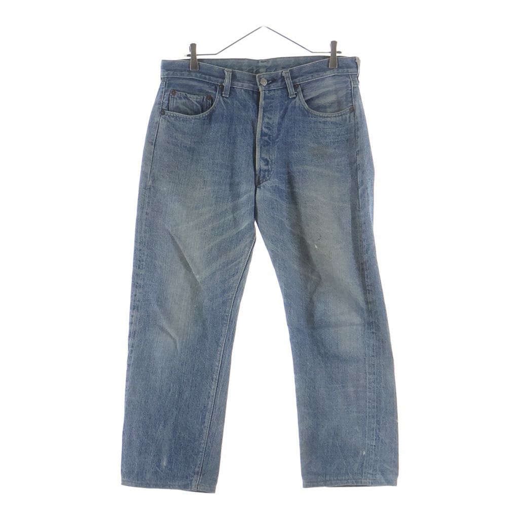 Levi's (リーバイス) 70S VINTAGE 501 ヴィンテージ 66前期 スモールe ボタン裏刻印6 ボタンフライ ストレートデニムパンツ インディゴ