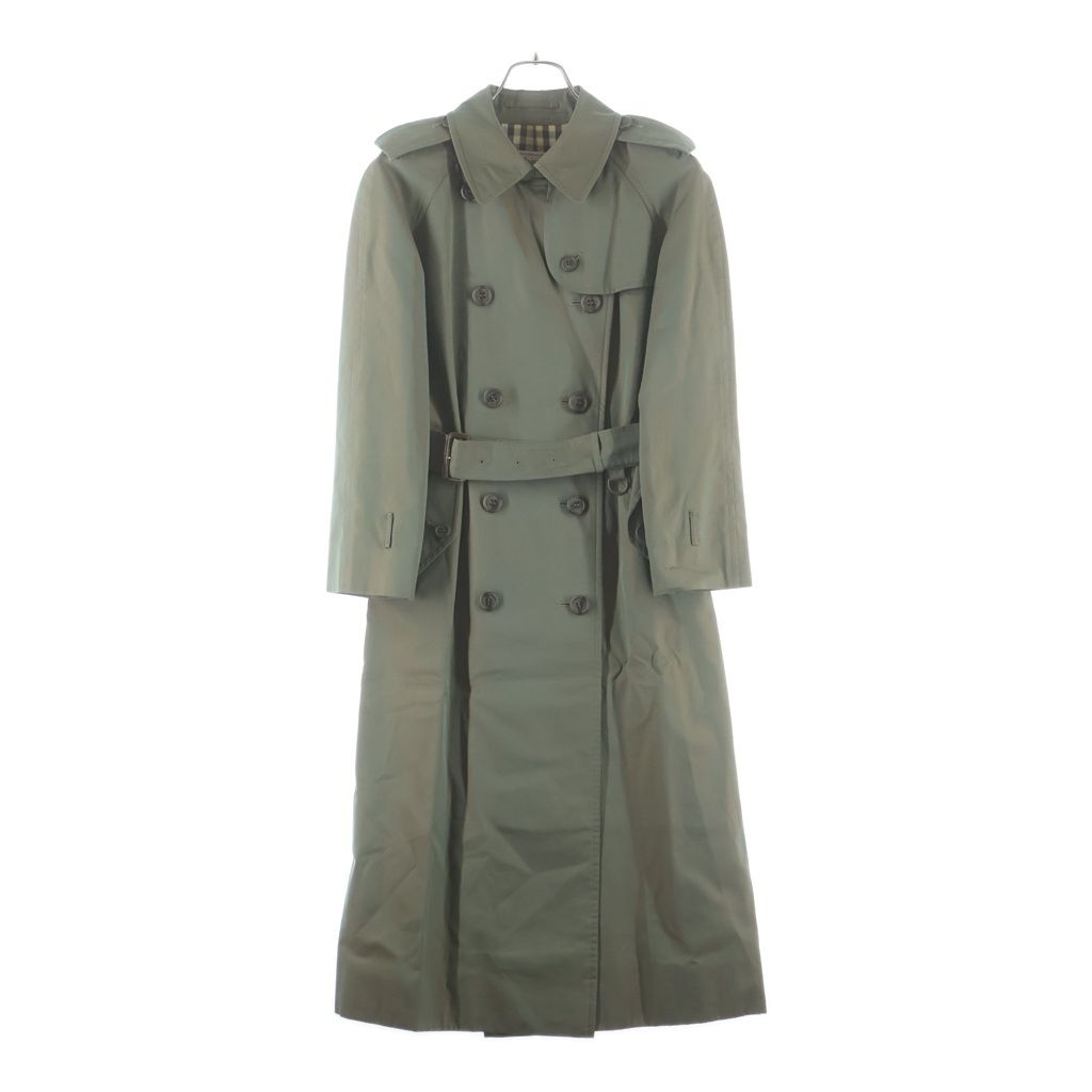 BURBERRY (バーバリー) ロングトレンチコート カーキ