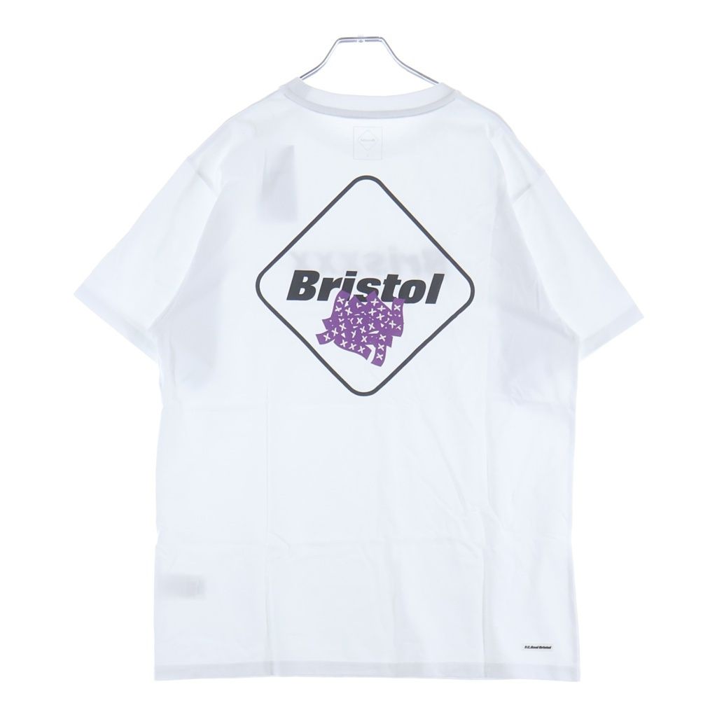 F.C.R.B./F.C.Real Bristol/FCRB (エフシーアールビー/エフシーレアルブリストル) 21SS ×GOD SELECTION XXX Logo S/S Tee ゴッドセレクション ロゴ半袖Tシャツ ホワイト FCRB-210120