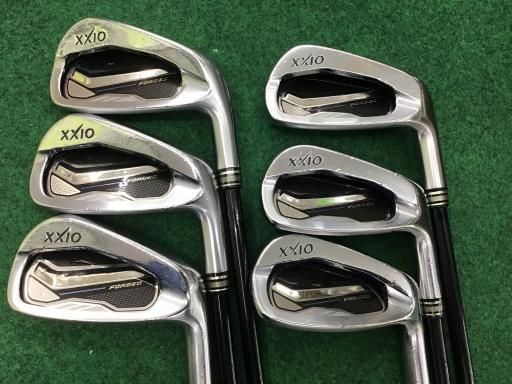 【中古】 ダンロップ XXIO FORGED(2017) 6S アイアンセット IR Miyazaki Waena(アイアン) (フレックスS) メンズ 男性用 右利き 右用 Cランク ゴルフクラブ