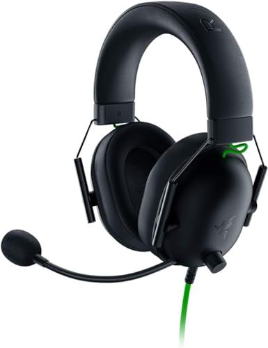 Razer BlackShark V2 X ゲーミングヘッドセット 3.5mmアナログ 7.1ch サラウンド 特許技術採用50mmドライバー 単一指向性マイク ノイズキャンセリング 高遮音性イヤーカップ 軽量240g PC PS4 PS5 764d96bf