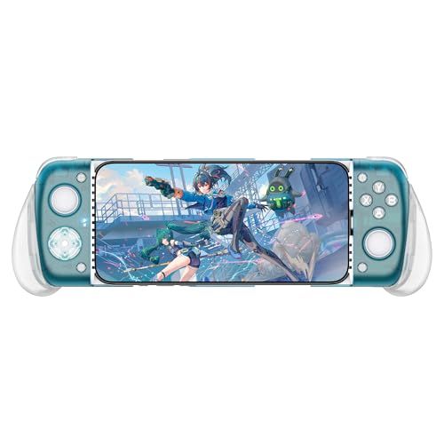 GameSir X3 Pro スマホゲ一ムコントロ一ラ一、RGB バックライト付き Android コントロ一ラ一、取り外し可能な磁気式 ABXY ボタンを備えたゼロ遅 延スマホ コントロ一ラ一、D Padsは Cloudy Gaming、S c06ff108