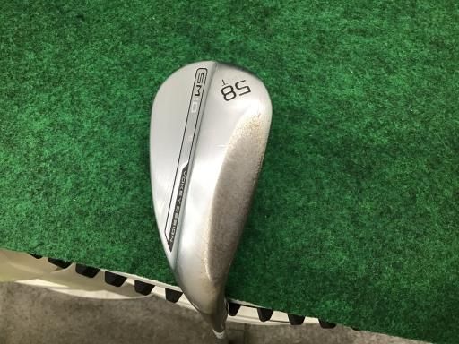 【中古】 タイトリスト VOKEY SPIN MILLED SM10 ツアークロム 58°/04°T ウェッジ WG 純正特注シャフト (フレックスX) メンズ 男性用 右利き 右用 Dランク ゴルフクラブ