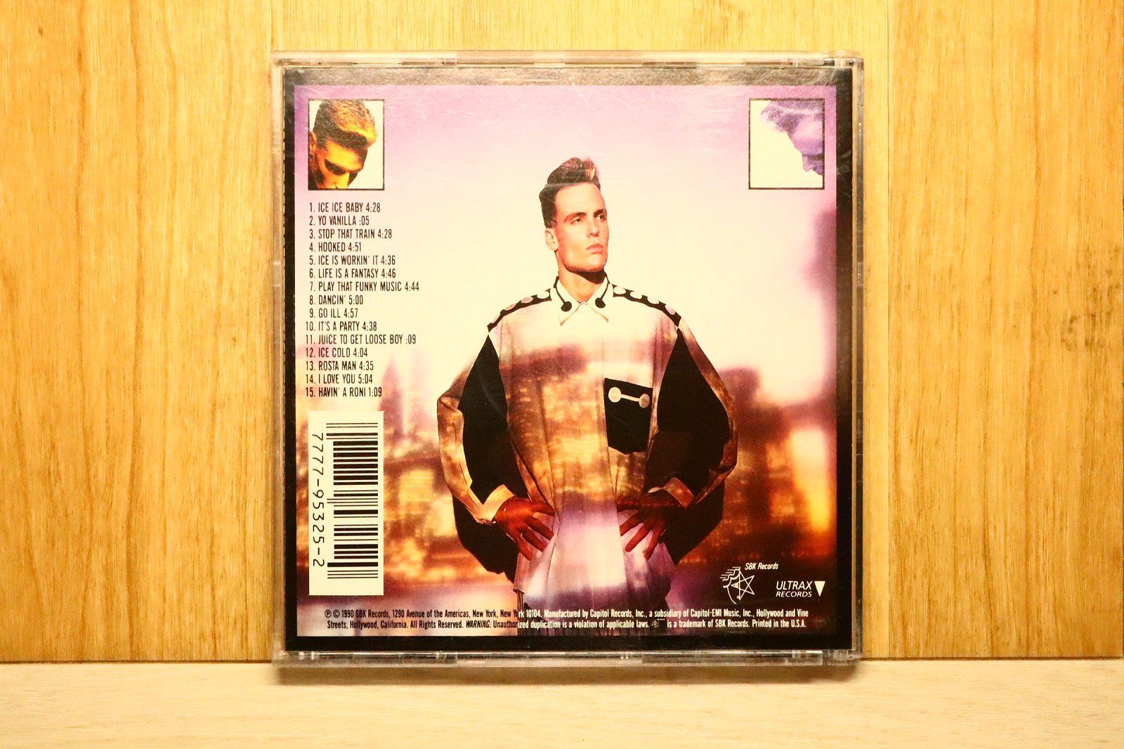 中古CD☆バニラ・アイス/Vanilla Ice□ To the Extreme 【CDP95325