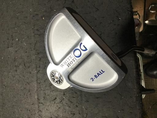 【中古】 オデッセイ WHITE HOT OG 2-BALL 32インチ レディース(ブルー) パター PT STROKE LAB (フレックスその他) レディース 女性用 右利き 右用 Cランク ゴルフクラブ
