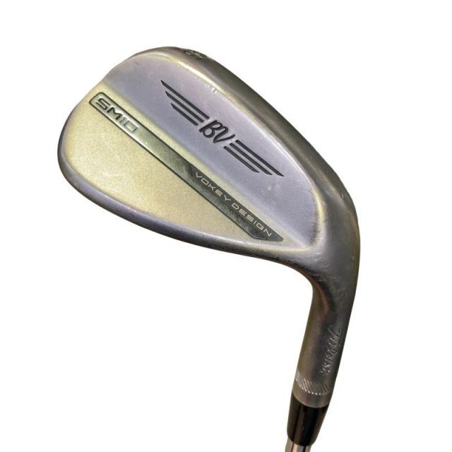 【中古】 タイトリスト VOKEY SPIN MILLED SM10 ニッケル 56°/14°F ウェッジ WG BV 105 (フレックスその他) メンズ 男性用 右利き 右用 Cランク ゴルフクラブ