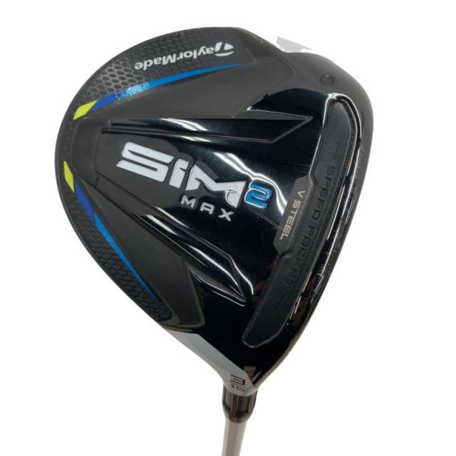 【中古】 テーラーメイド SIM2 MAX 3W フェアウェイウッド FW Tour AD HD-6 (フレックスS) メンズ 男性用 右利き 右用 Cランク ゴルフクラブ