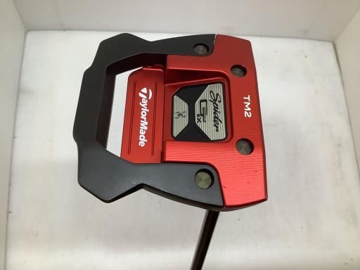 【中古】 テーラーメイド Spider GTx TRUSS RED TM2 34インチ パター PT スチール (フレックスその他) メンズ 男性用 右利き 右用 Cランク ゴルフクラブ