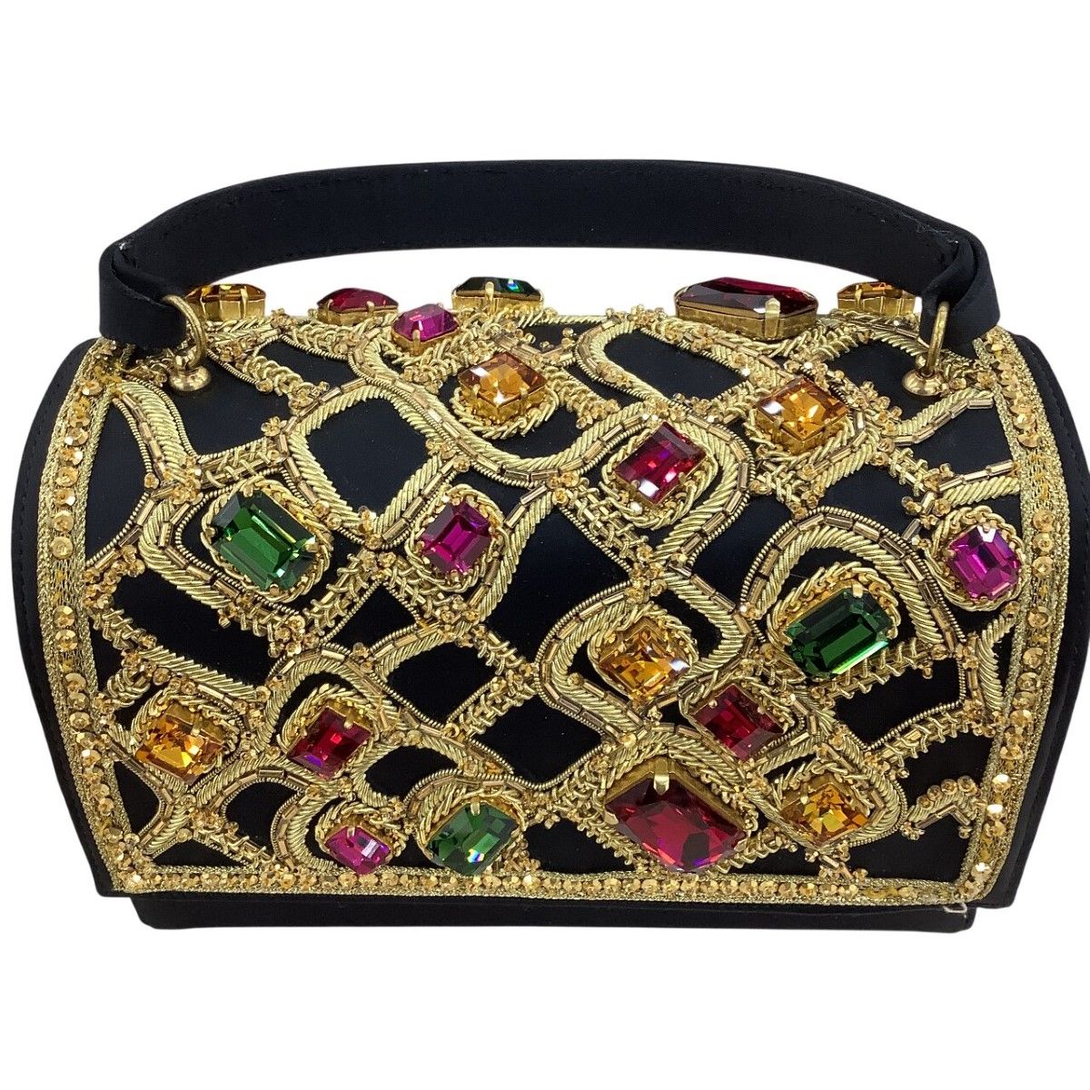 DANIEL SWAROVSKI ダニエル・スワロフスキー ハンドバッグ ブラック