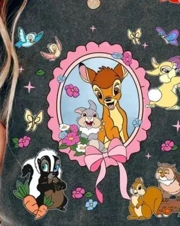 Bambi Bambi プリンティング Tシャツ ヴィンテージ スタイル 9,652円